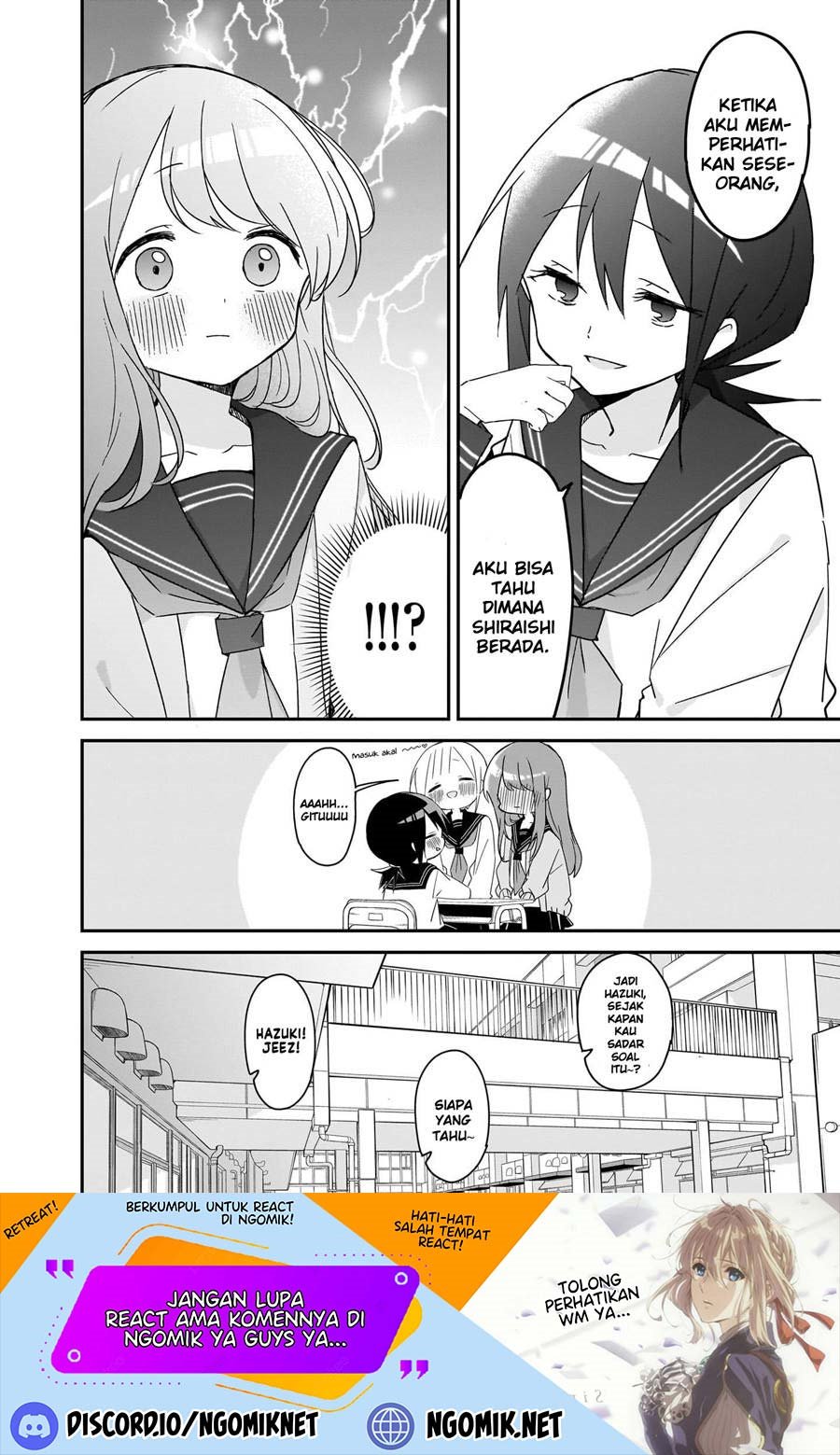Kubo-san wa Boku (Mobu) wo Yurusanai Chapter 145.2 Bahasa Indonesia